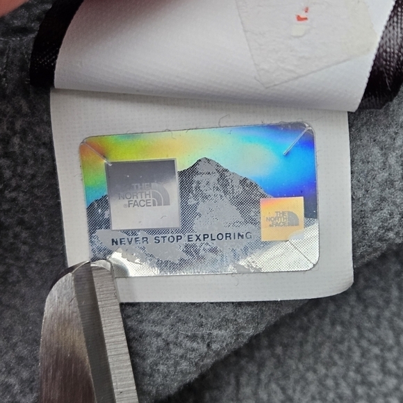 The North Face Deep Green Zip Up Jacket Soft Sweatshirt Women's Size Small - Picture 12 of 16